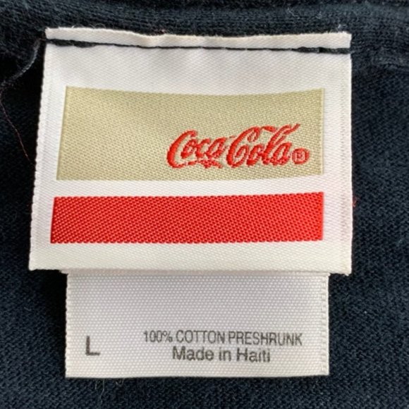 Y2K 2010s Coca-Cola Best Pop Around Dad Joke Oversized Soda Graphic Tee - Picture 5 of 11